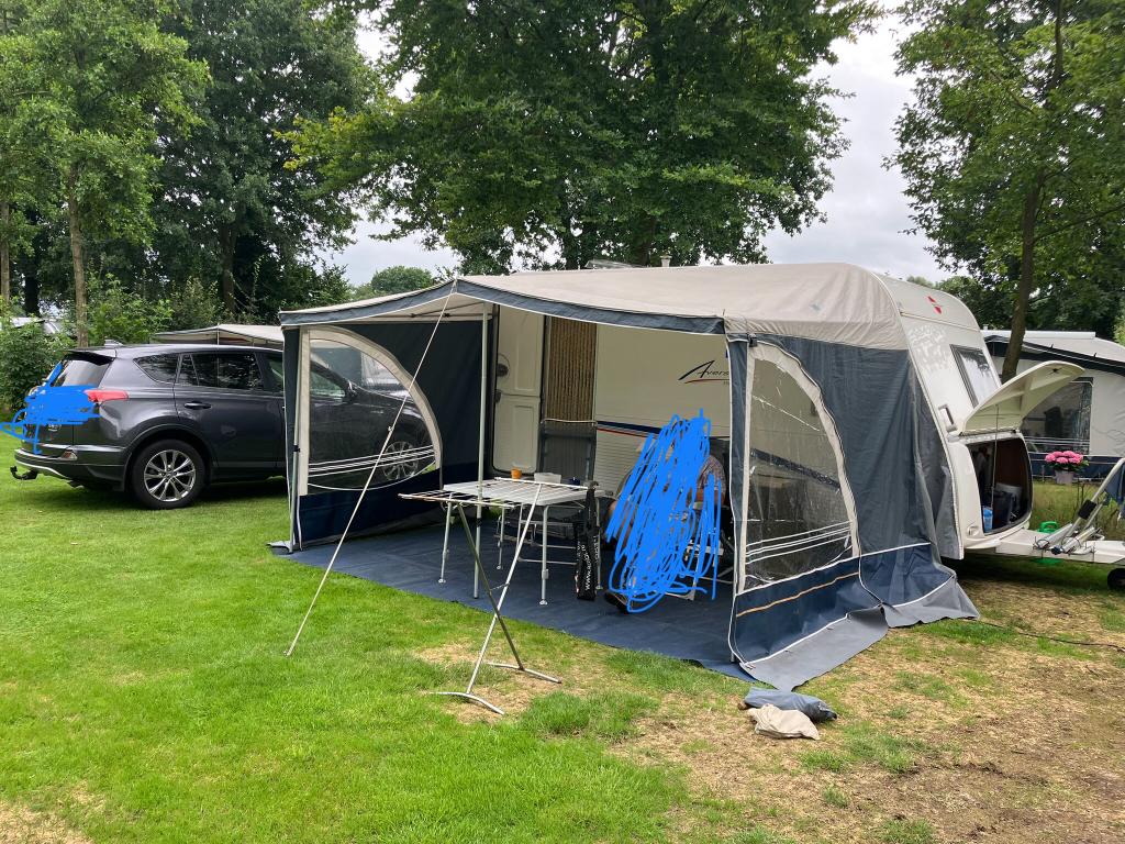 Onderdelen voortent Dorema, Caravans en Kamperen, Ophalen, Gebruikt