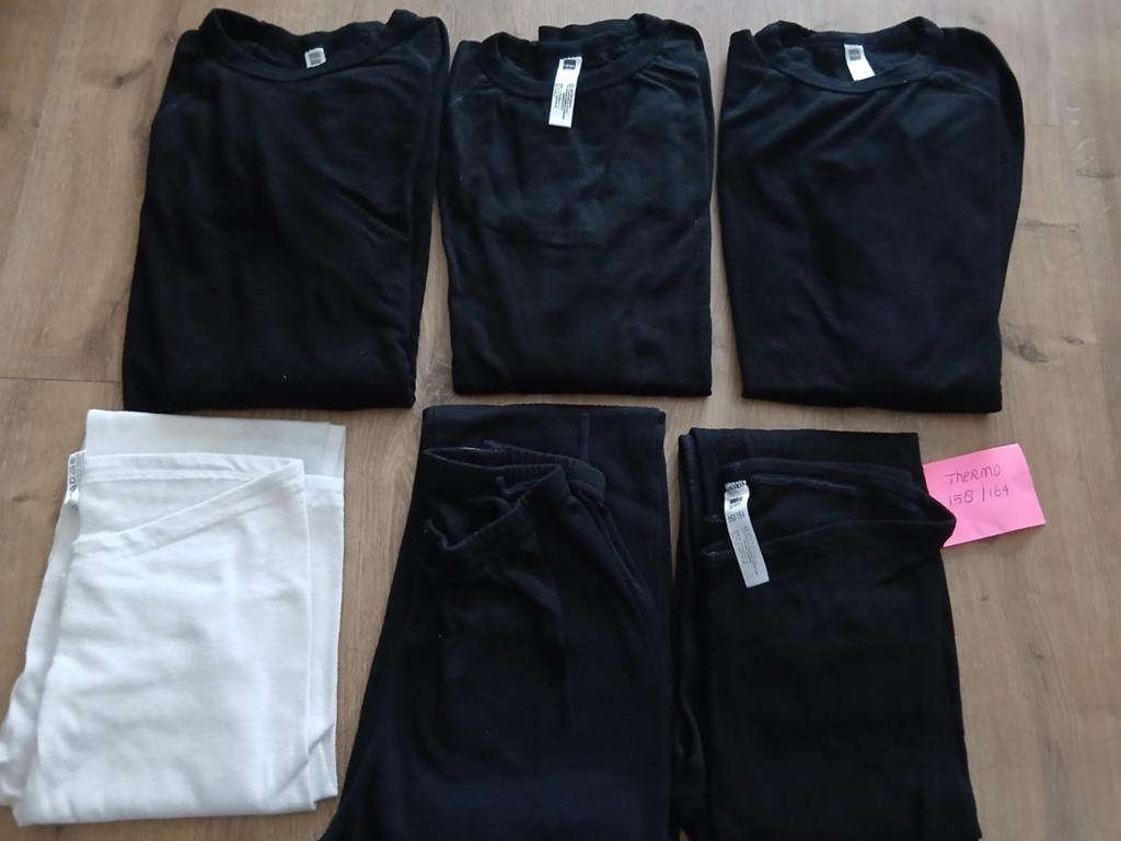 6-delig pakket thermo kleding 158/164 Hema, Ophalen of Verzenden
