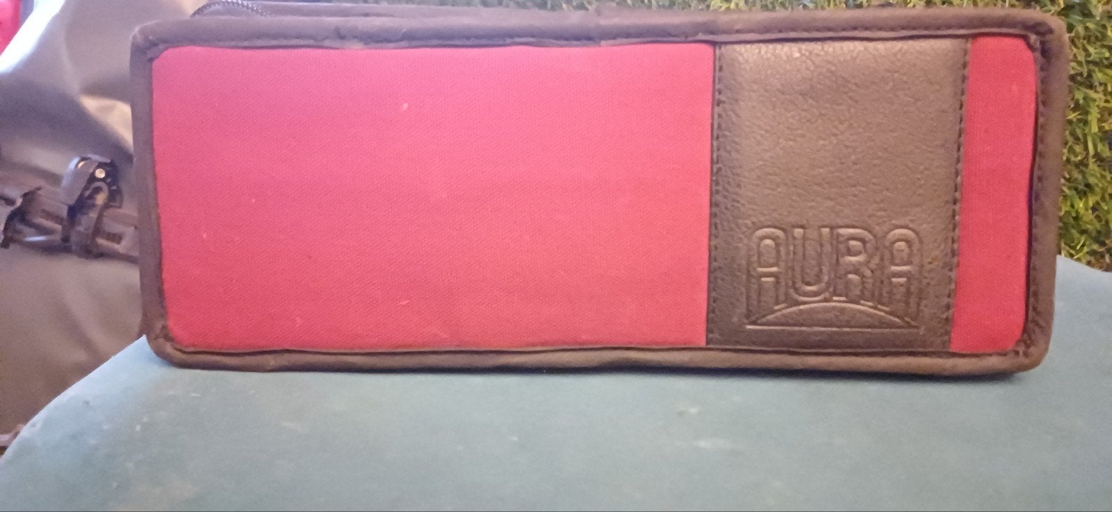 Houten blokfluit met koffer en accessoires - Aura, Ophalen of Verzenden, Gebruikt, Overige typen, Met koffer, hoes of etui