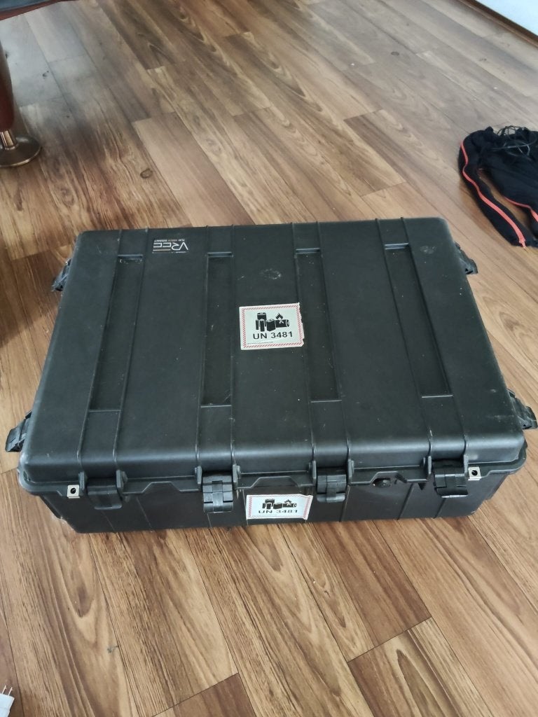 Pelican case, Ophalen, Zo goed als nieuw