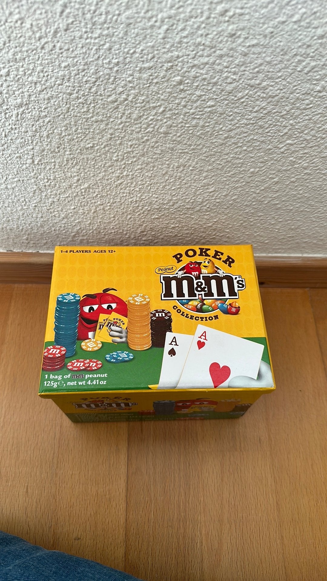 M&M poker set, Hobby en Vrije tijd, Ophalen of Verzenden, Zo goed als nieuw