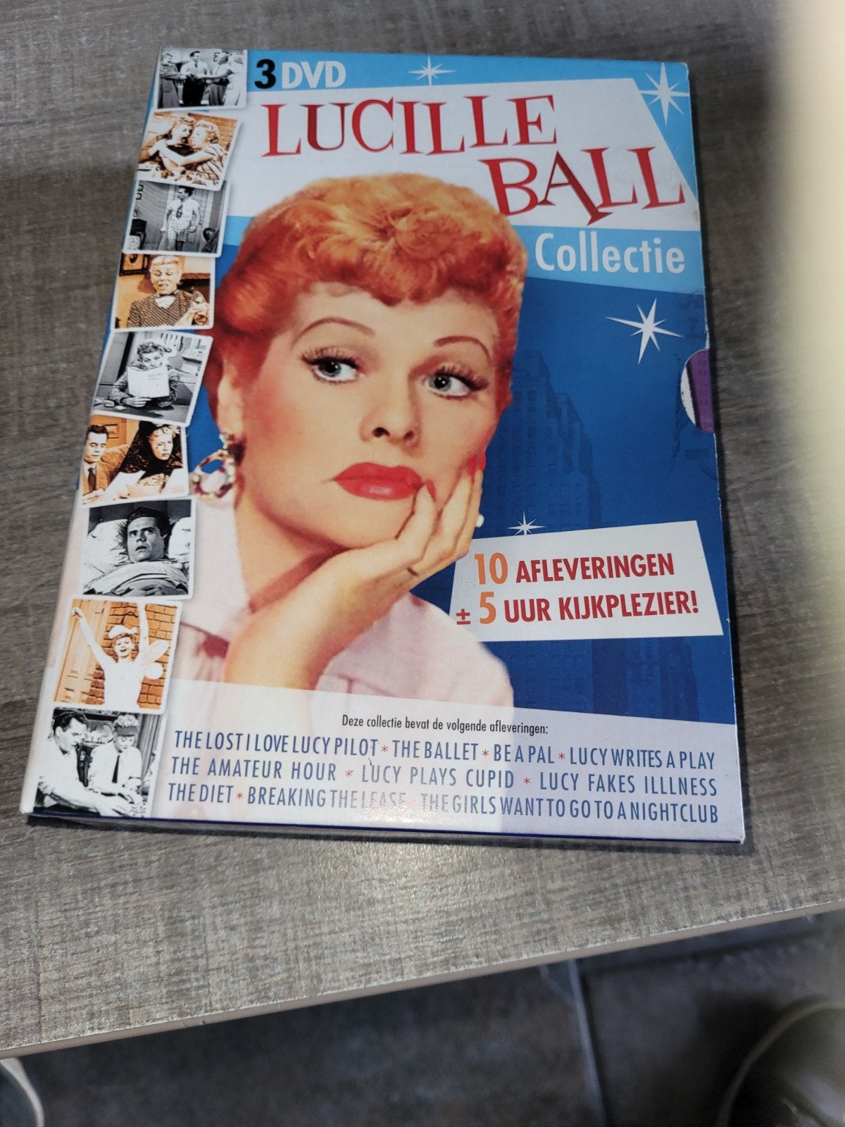 3dvd Lucille ball collectie, Alle leeftijden, Ophalen of Verzenden, Zo goed als nieuw, Stand-up of Theatershow