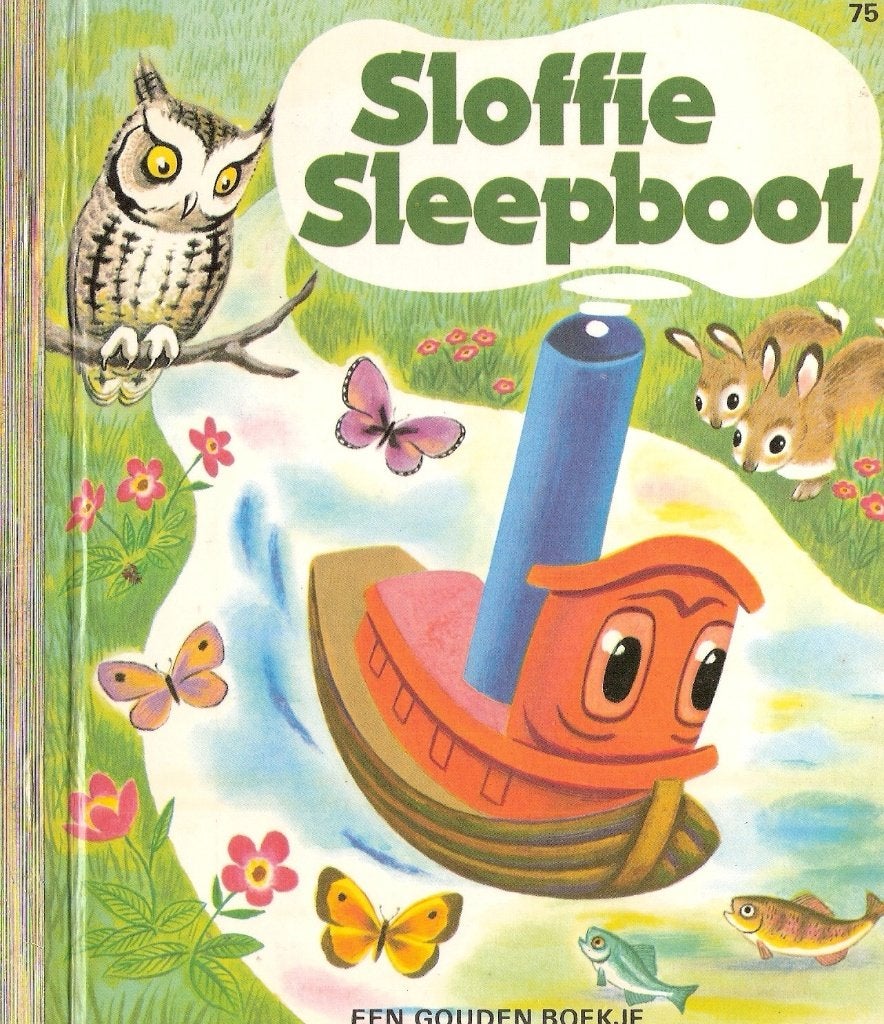 Gouden Boekje 75- Sloffie Sleepboot VERZENDEN/OPHALEN, Ophalen, Gelezen, Fictie algemeen