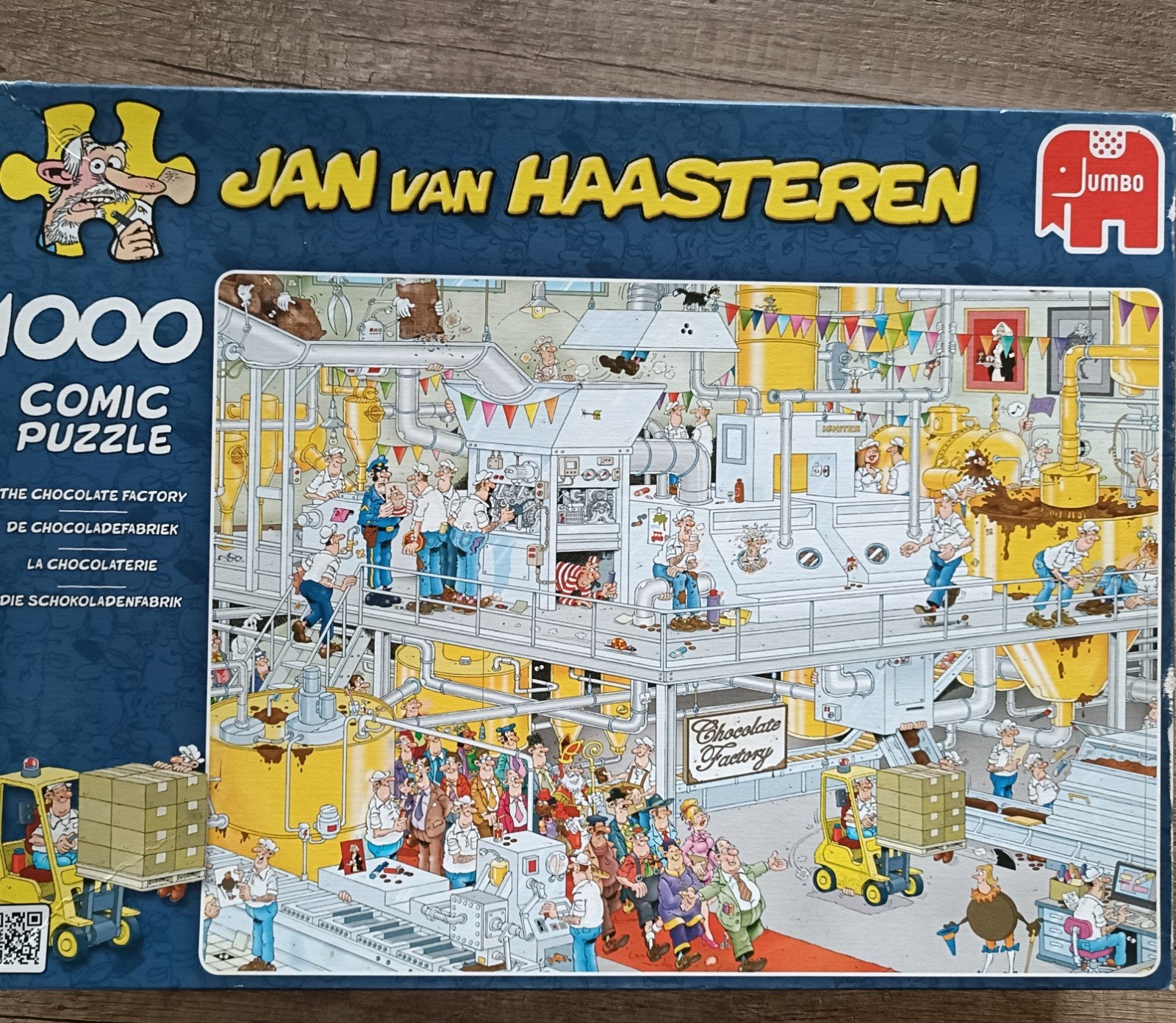 Jan van Haasteren, Hobby en Vrije tijd, Ophalen, 500 t/m 1500 stukjes, Zo goed als nieuw, Legpuzzel