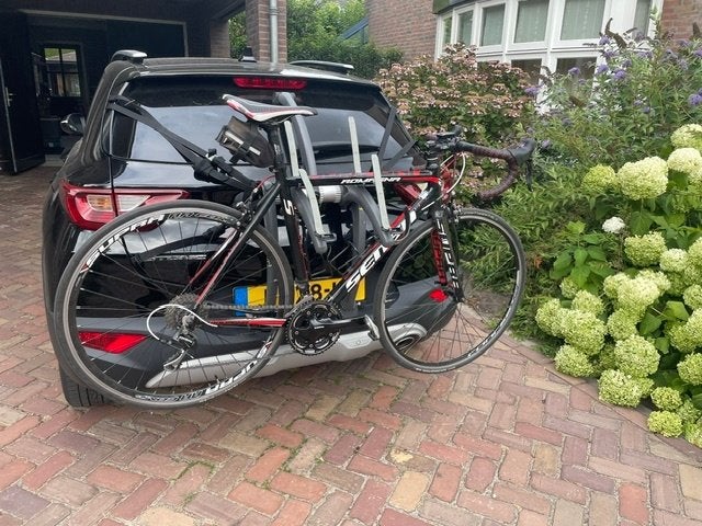 te koop fietsendrager merk Saris, Ophalen, 2 fietsen, Gebruikt, Achterklepdrager