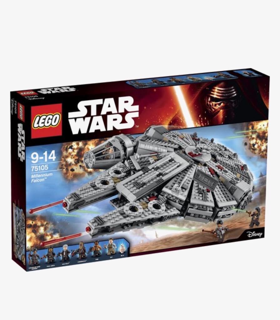 Lego Star Wars Millennium Falcon 75105, Verzamelen, Star Wars, Nieuw, Actiefiguurtje, Ophalen