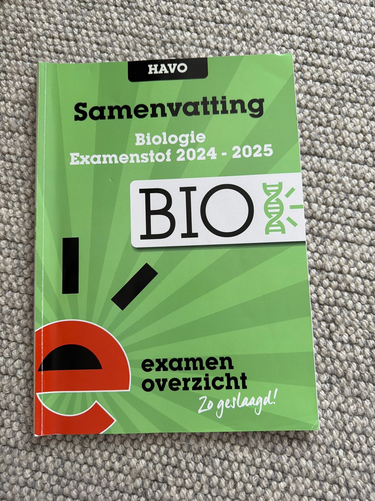 Samenvatting Biologie HAVO Examenstof 2024-2025, Boeken, Schoolboeken, Verzenden, Zo goed als nieuw, HAVO, Biologie