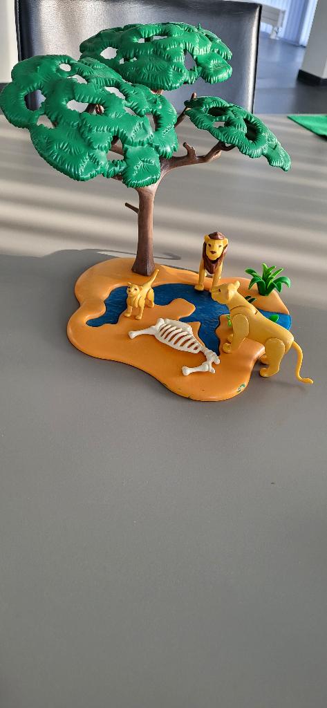 Playmobil Leeuwenfamilie met Boom, Ophalen of Verzenden, Zo goed als nieuw
