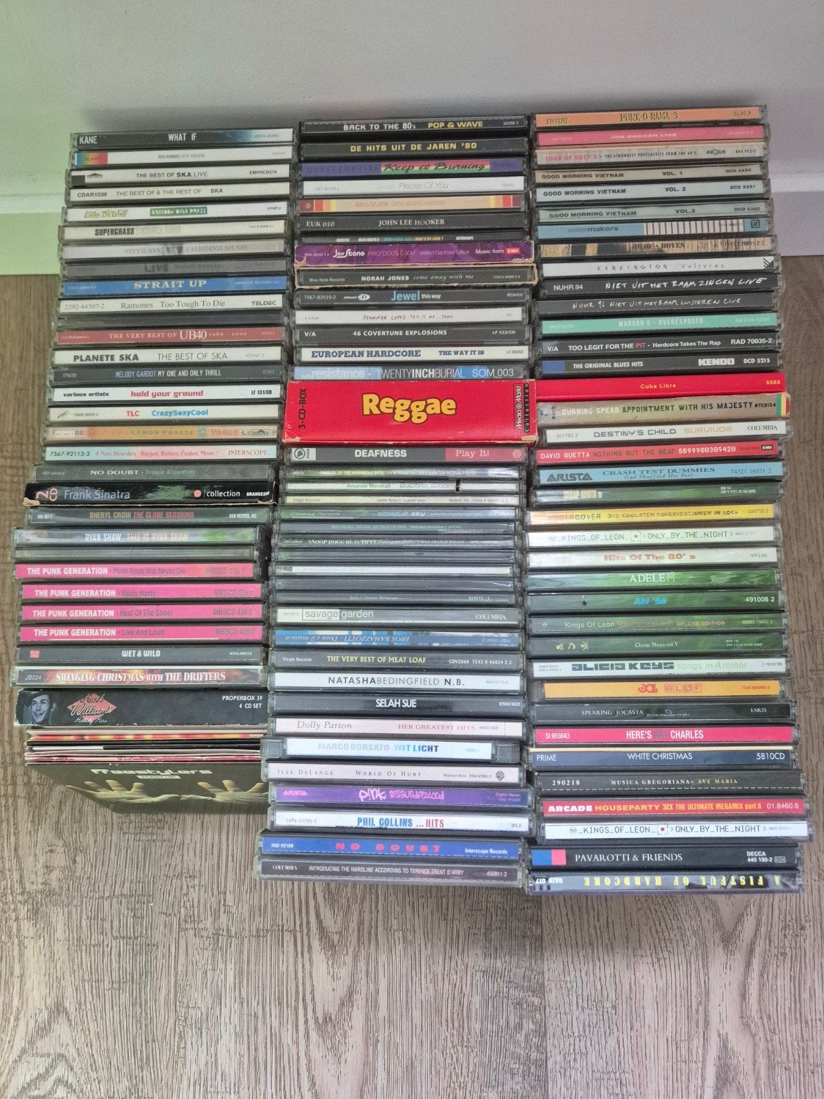 Grote collectie diverse CD's: Pop, Rock, Reggae, Ska, Ophalen, Gebruikt, Pop, Inclusief doosje