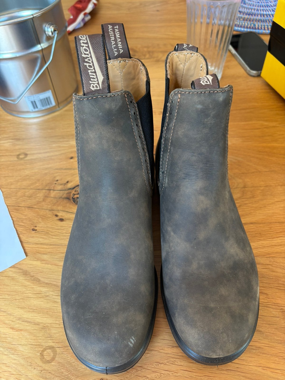 Blundstone dameslasrzen maat 5, Kleding | Dames, Schoenen, Bruin, Lage of Enkellaarzen, Ophalen of Verzenden, Zo goed als nieuw