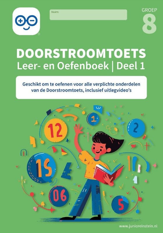 Doorstroomtoets deel 1 (groep 8), Boeken, Ophalen, Zo goed als nieuw, Overige niveaus, Nederlands