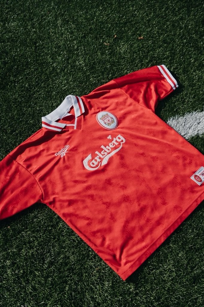 LIVERPOOL 1996/98 VINTAGE FOOTBALL SHIRT – L, Ophalen of Verzenden, Zo goed als nieuw, Buitenlandse clubs, Shirt