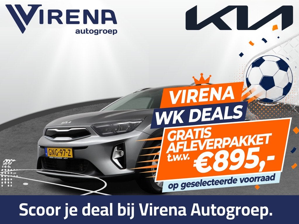 Kia Stonic 1.0 T-GDi MHEV DynamicPlusLine Apple Carplay/Andr, Auto's, Kia, Gebruikt, Met garantie (alle), Origineel Nederlands
