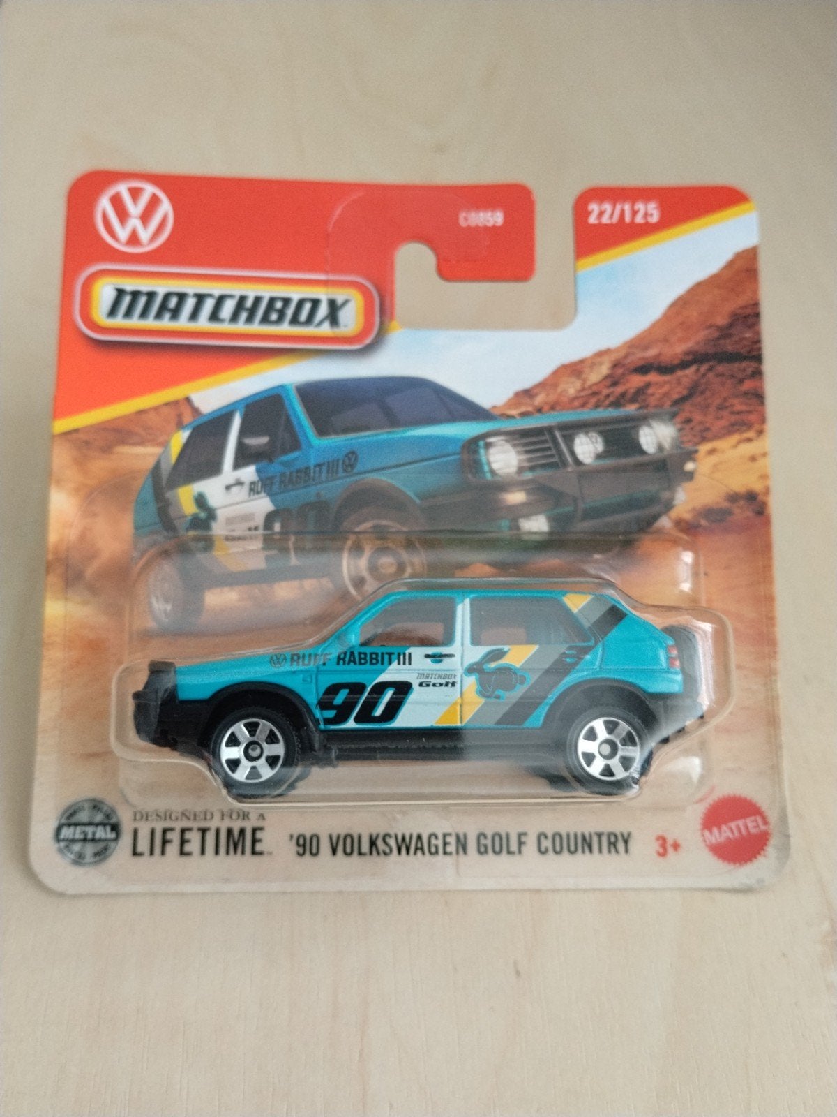 Matchbox '90 Volkswagen golf country, Ophalen of Verzenden, Nieuw, Auto