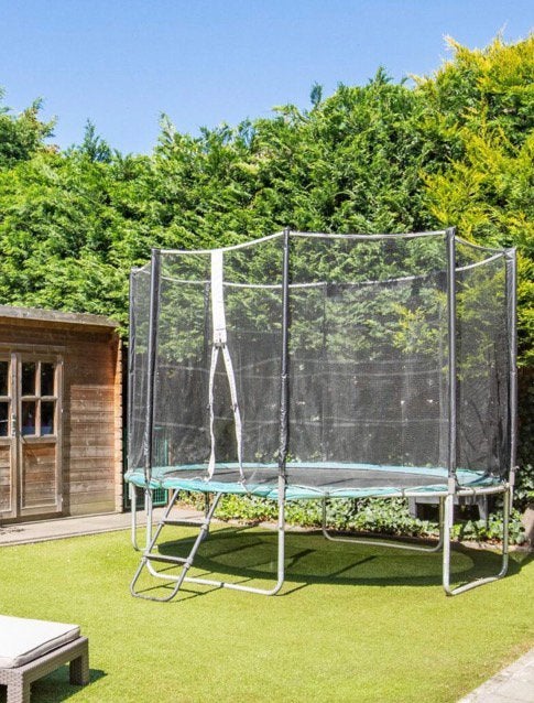 Trampoline 3m rond, Ophalen, Gebruikt