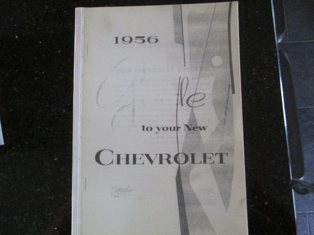 Owners Manual Chevrolet 1956, Auto diversen, Handleidingen en Instructieboekjes, Ophalen of Verzenden