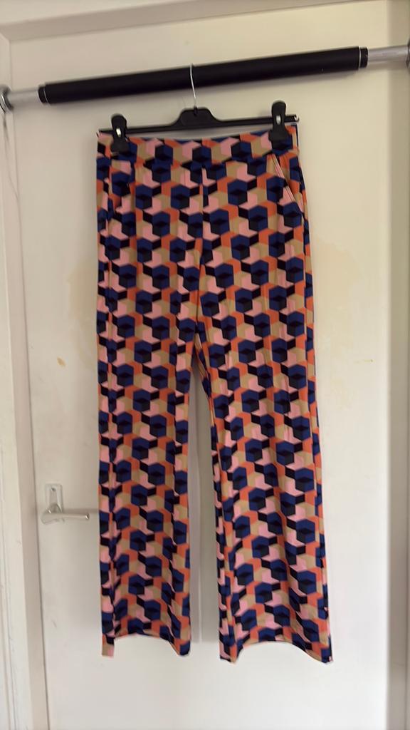Studio Anneloes Broek met Geometrisch Patroon, Overige kleuren, Nieuw, Ophalen of Verzenden, Maat 36 (S)