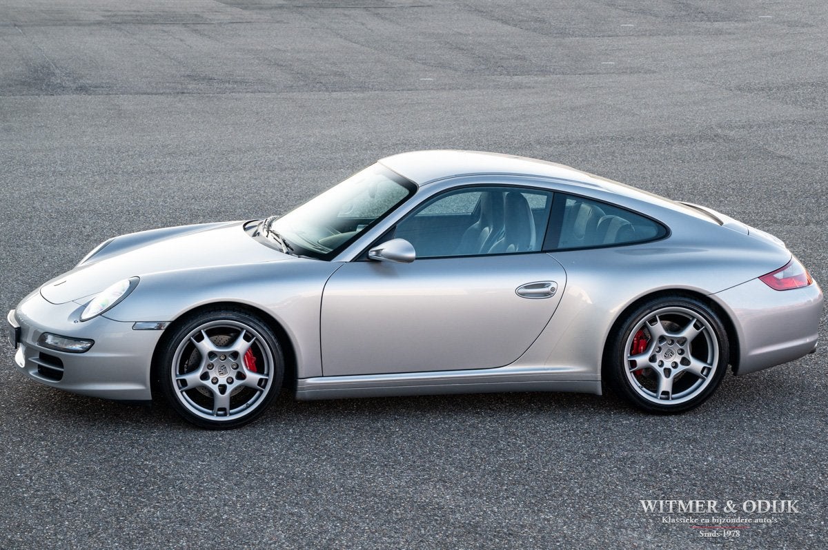 Porsche 911 Cabrio 3.8 Carrera 4S Coupé handbak - sper+spor, Gebruikt, Cabriolet, 4 stoelen, Leder