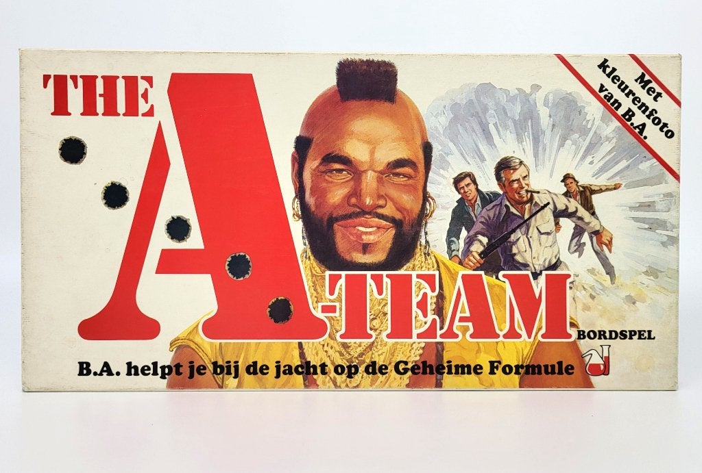 The A-Team Bordspel Mr T - Clipper - VTG, Gebruikt, Verzenden, Nvt, Een of twee spelers