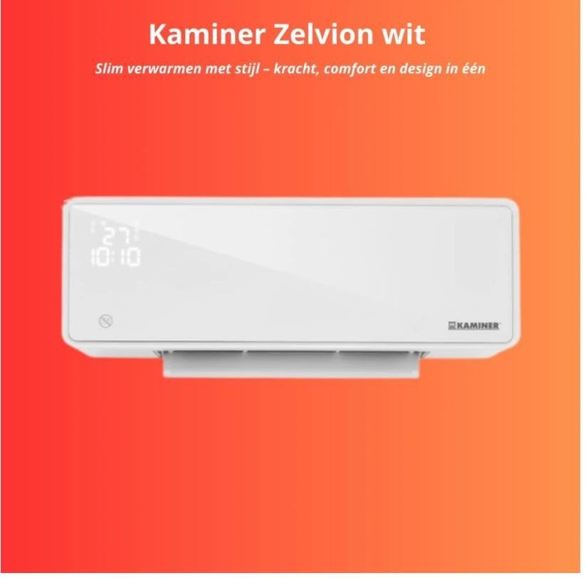 Kaminer elektrische kachel 6stuks, Huis en Inrichting, Kachels, Ophalen, Overige soorten, Elektrisch, Zo goed als nieuw