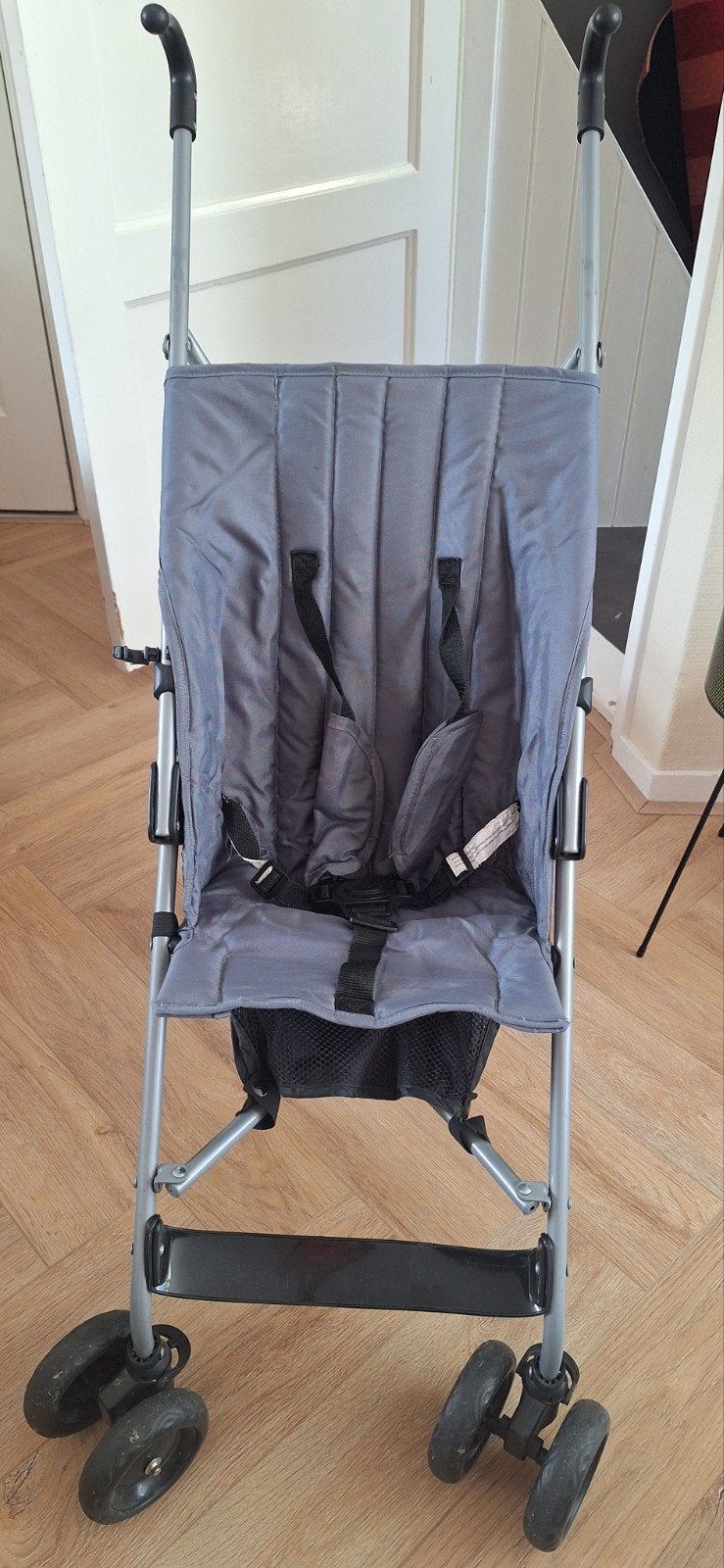 Grijze buggy, Ophalen of Verzenden, Gebruikt, Overige merken, Verstelbare rugleuning