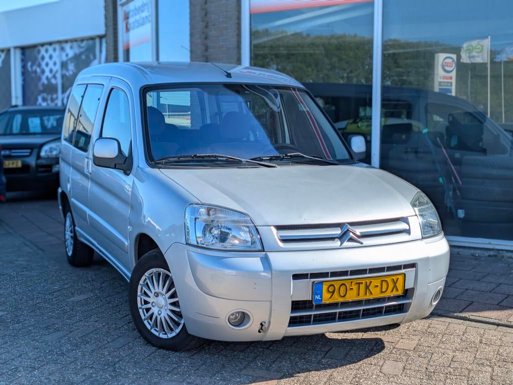 Citroen Berlingo 1.6i Multispace Attraction - Airco - Schuif, Auto's, Citroën, Stof, Gebruikt, Zwart, Origineel Nederlands