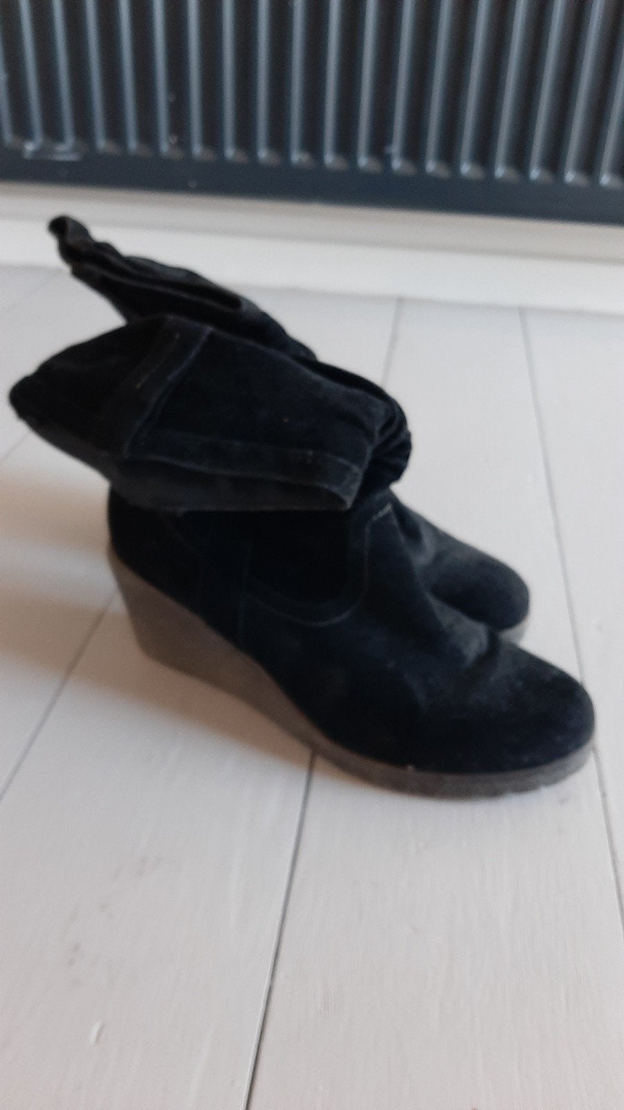 Sleehak laarzen maat 42, Kleding | Dames, Schoenen, Ophalen of Verzenden, Gedragen, Zwart, Lage of Enkellaarzen