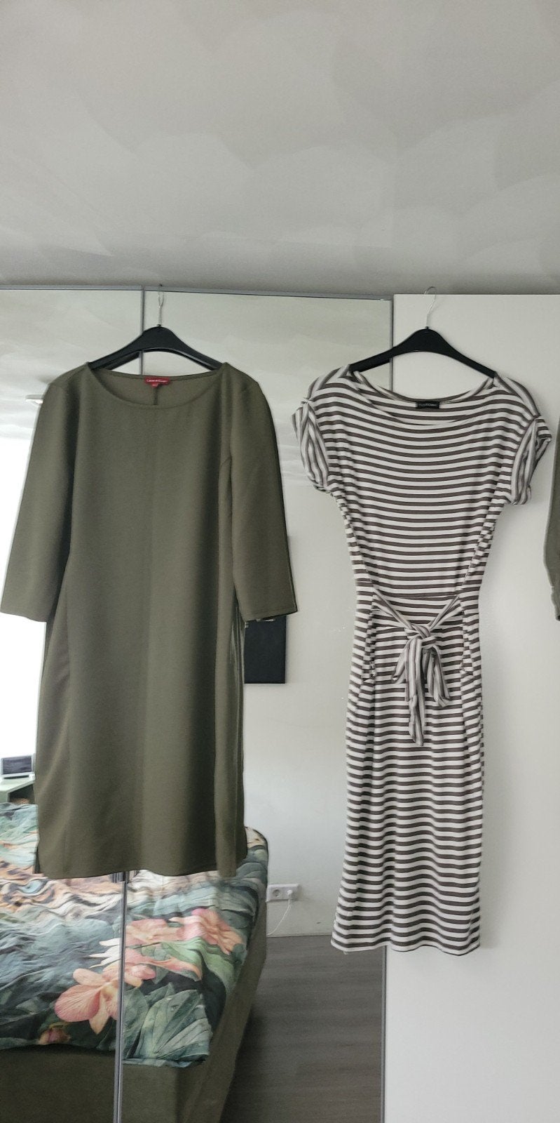 Jurk / jurkje maat 40 khaki, Maat 38/40 (M), Ophalen of Verzenden, Zo goed als nieuw, Boven de knie