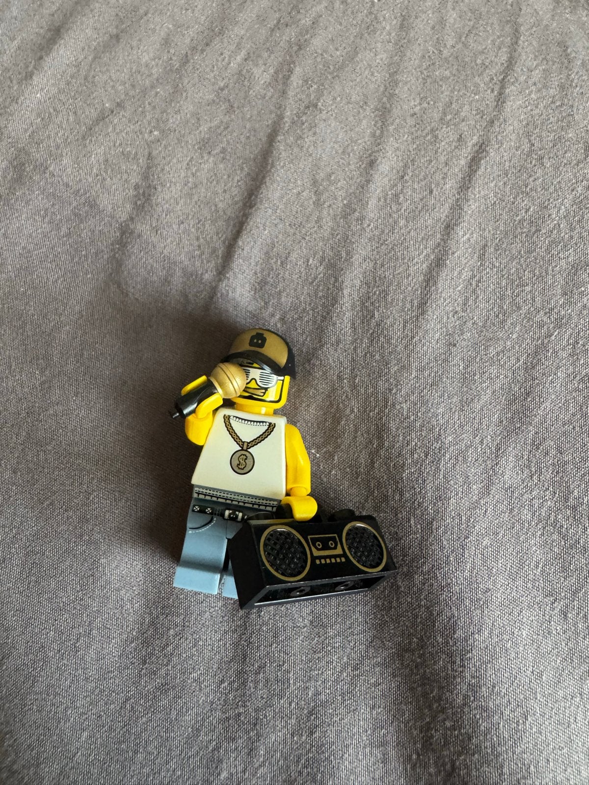 Lego Minifiguur Serie 3 Rapper met Boombox, Lego, Ophalen of Verzenden, Zo goed als nieuw, Minifiguren serie