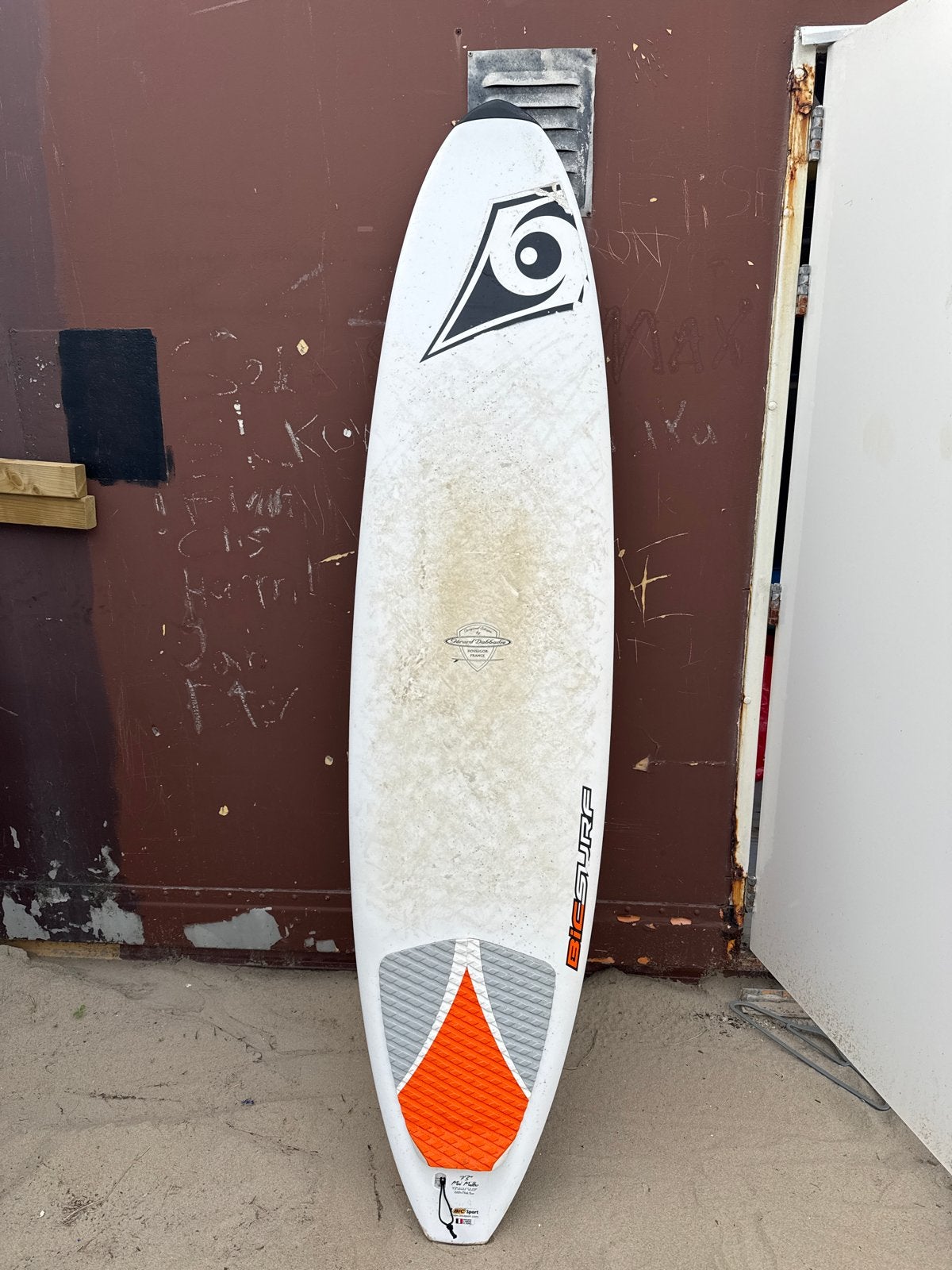 BIC Surf 7’3 Mini Malibu 220 cm – ideaal beginners surfboard, Ophalen, Gebruikt, Funboard, Met vinnen
