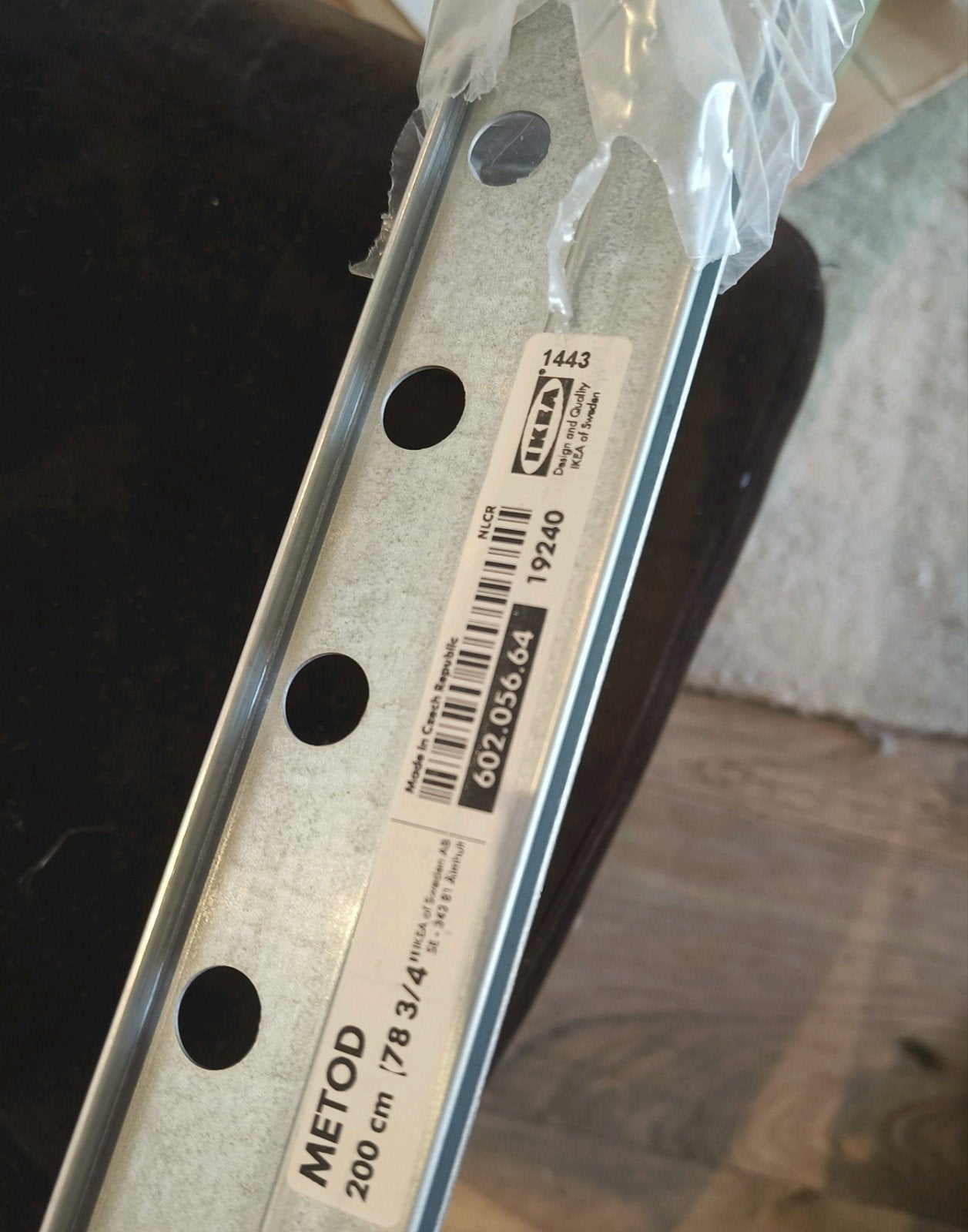 nieuwe metod ophangrail verzinkt 200 cm, Ophalen, Nieuw, 25 tot 50 cm, 200 cm of meer