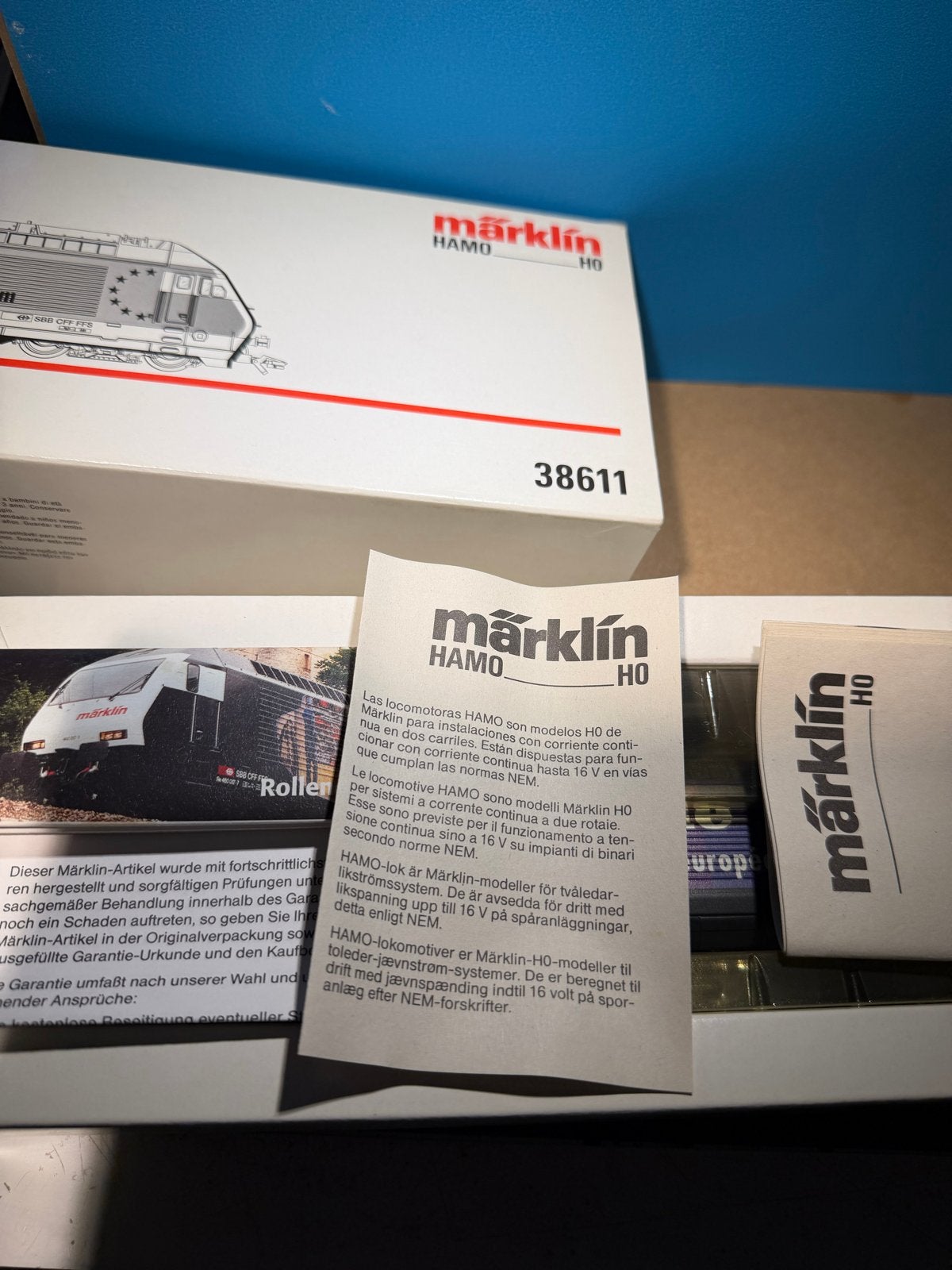 Märklin Hamo Locomotief met Lenz Decoder, Gebruikt, Ophalen of Verzenden, Märklin, Gelijkstroom