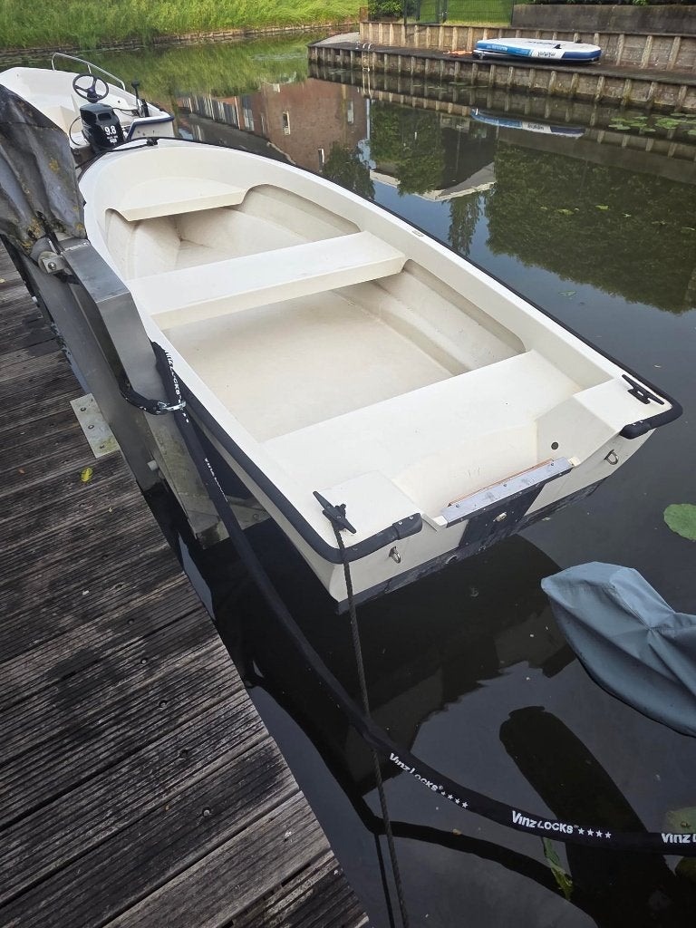 boot Verona 410 met Suzuki motor in zeer goede staat, Watersport en Boten, Vis- en Consoleboten, Ophalen, Overige merken, Gebruikt