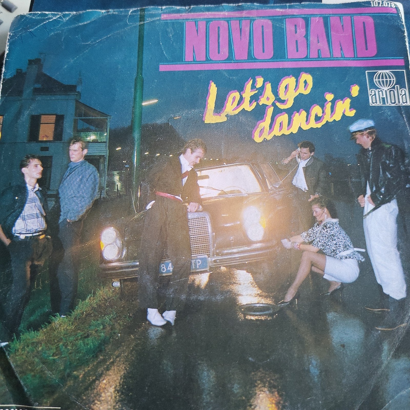 Novo Band - Let's Go Dancin' (Single), Ophalen of Verzenden, Gebruikt, 7 inch