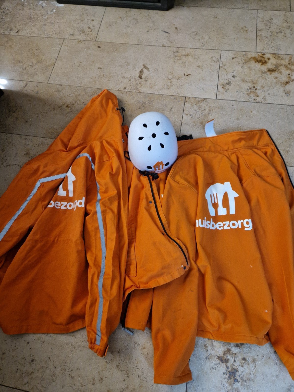 Bezorgkleding voor bezorgers of carnaval, Kleding | Heren, Carnavalskleding en Feestkleding, Maat 52/54 (L), Carnaval, Ophalen of Verzenden