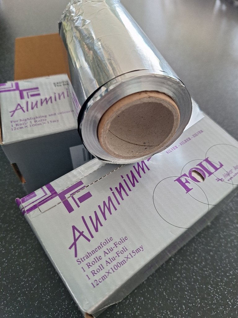 Aluminium foli voor haar verven of anders, Verzenden, Nieuw, Pruik of Haarverlenging