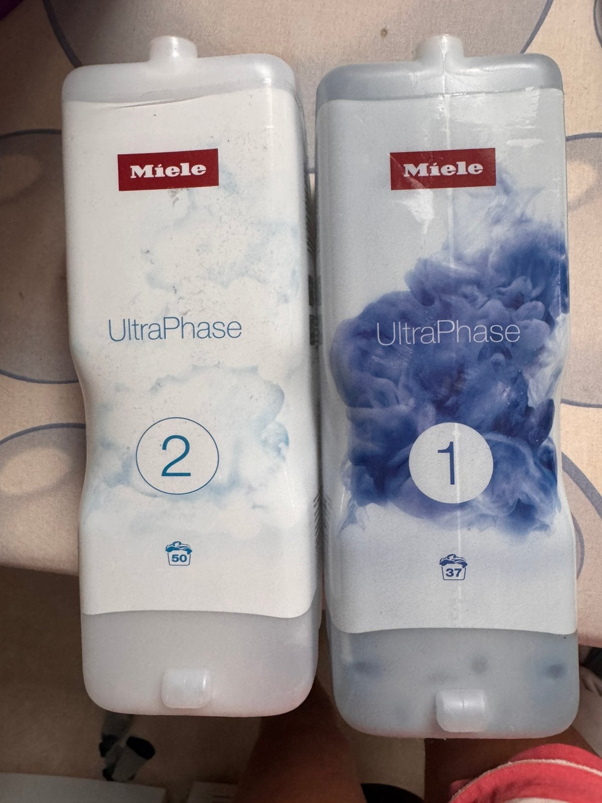 Miele twindos wasmiddel 6fase 1 en 4 fase 2, Ophalen