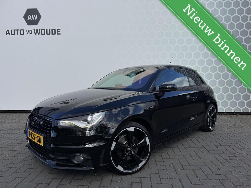 Audi A1 1.4 TFSI Ambition Pro Line 18 inch Rotor Leer Xenon, Voorwielaandrijving, Euro 5, Zwart, Automatische klimaatregeling