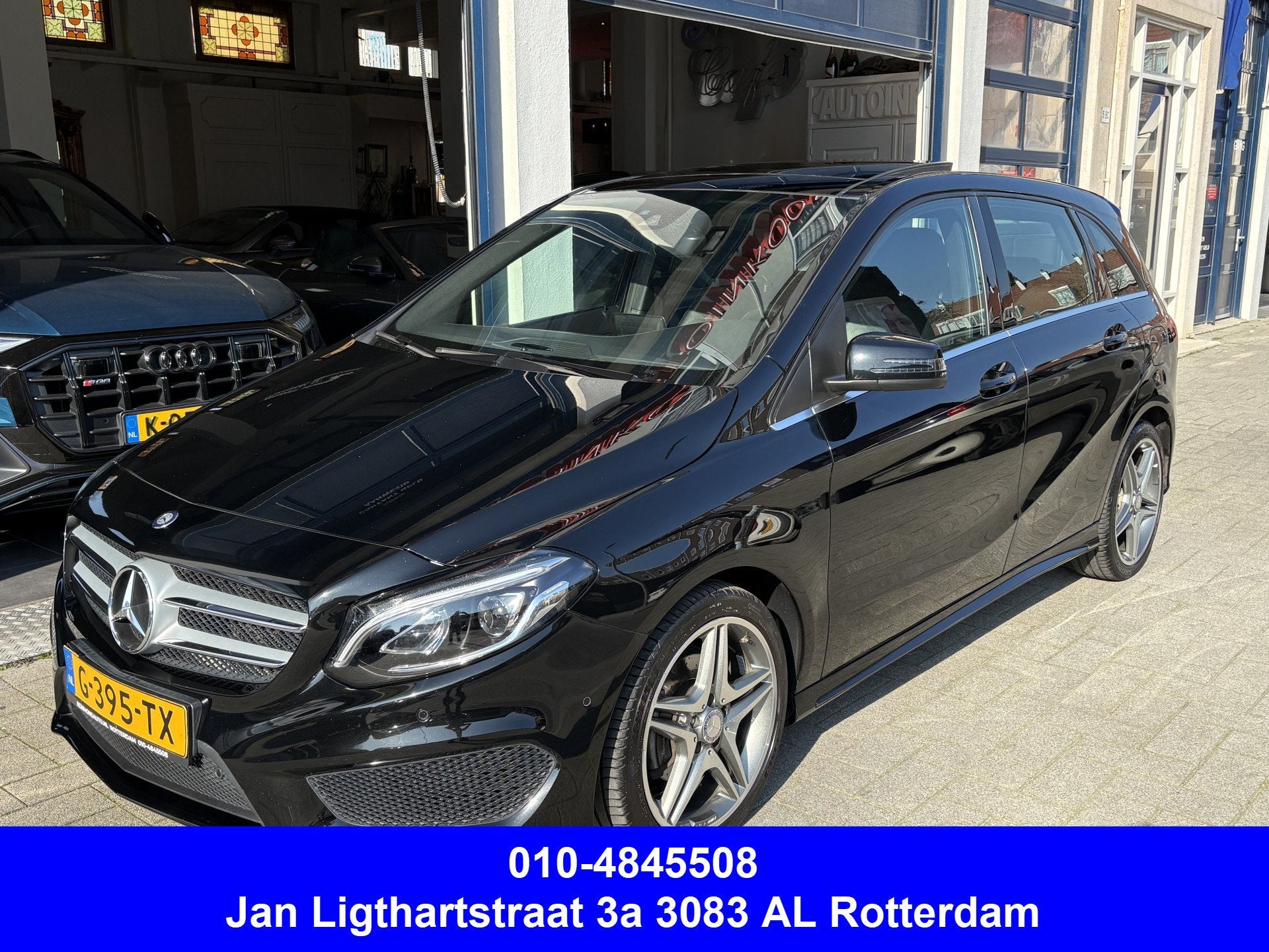 Mercedes-Benz B-Klasse 200 Prestige AMG LINE/PANORAMA/LEDER, Auto's, 1325 kg, Gebruikt, Euro 6, Zwart