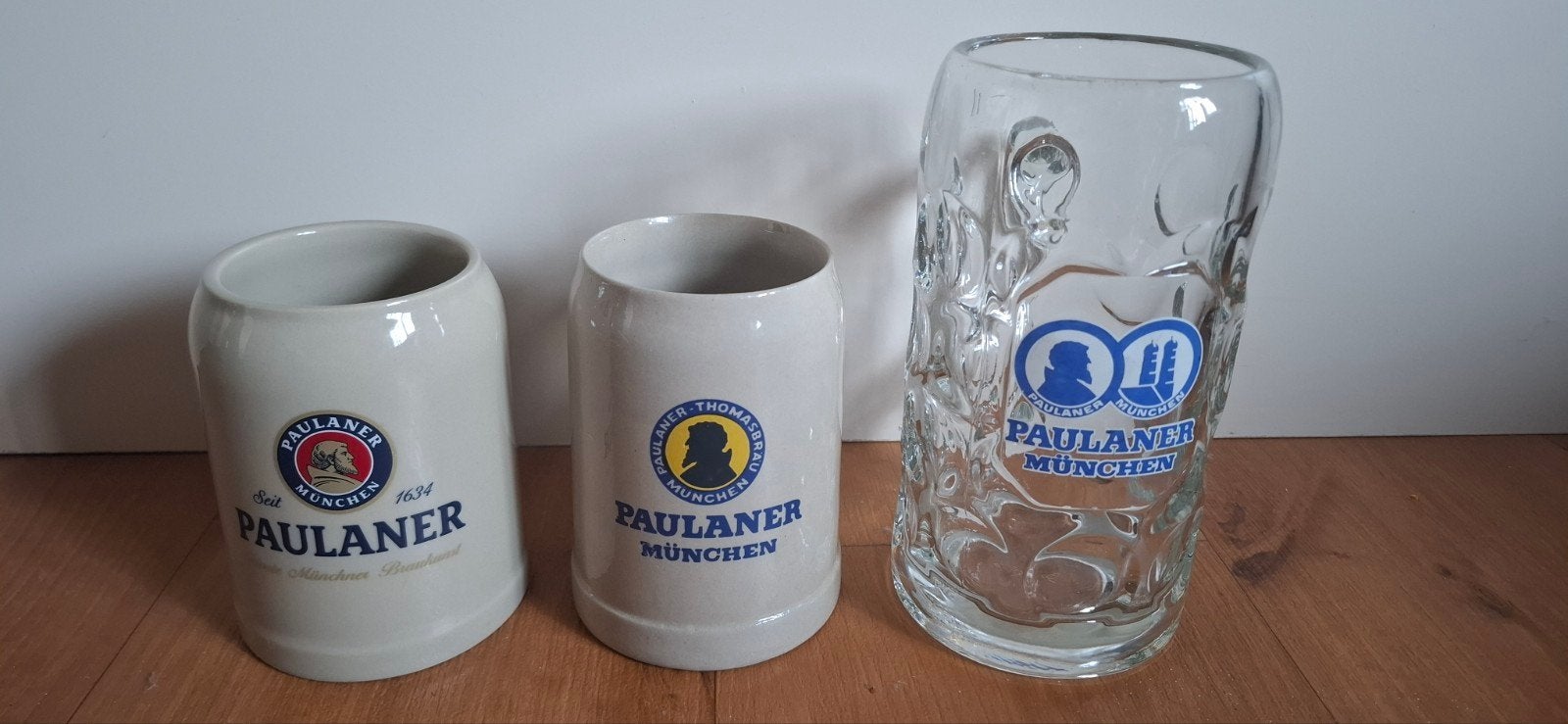 Paulaner glazen, Ophalen of Verzenden, Glas of Glazen, Overige merken