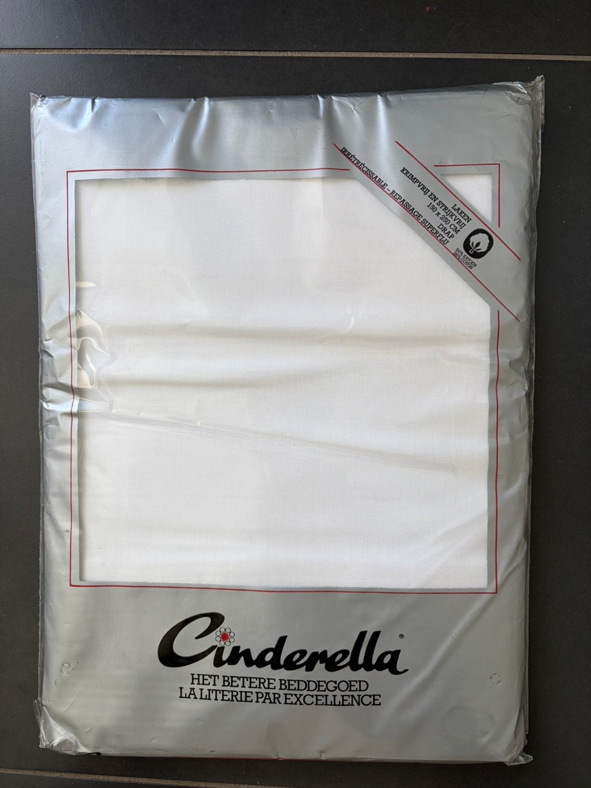 CINDERELLA Laken Wit 150 x 250 cm, Ophalen of Verzenden, Eenpersoons, Wit, Cinderella