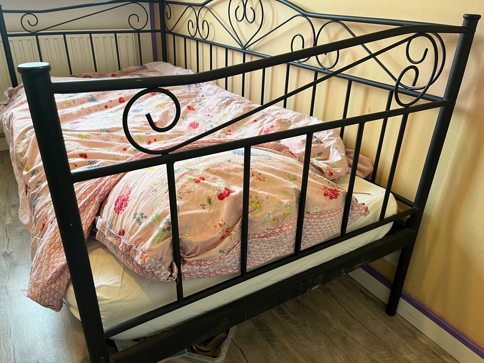 Gratis afhalen zsm Kinderbed 200x90 cm met matras, Ophalen, Gebruikt, 90 cm, Eenpersoons