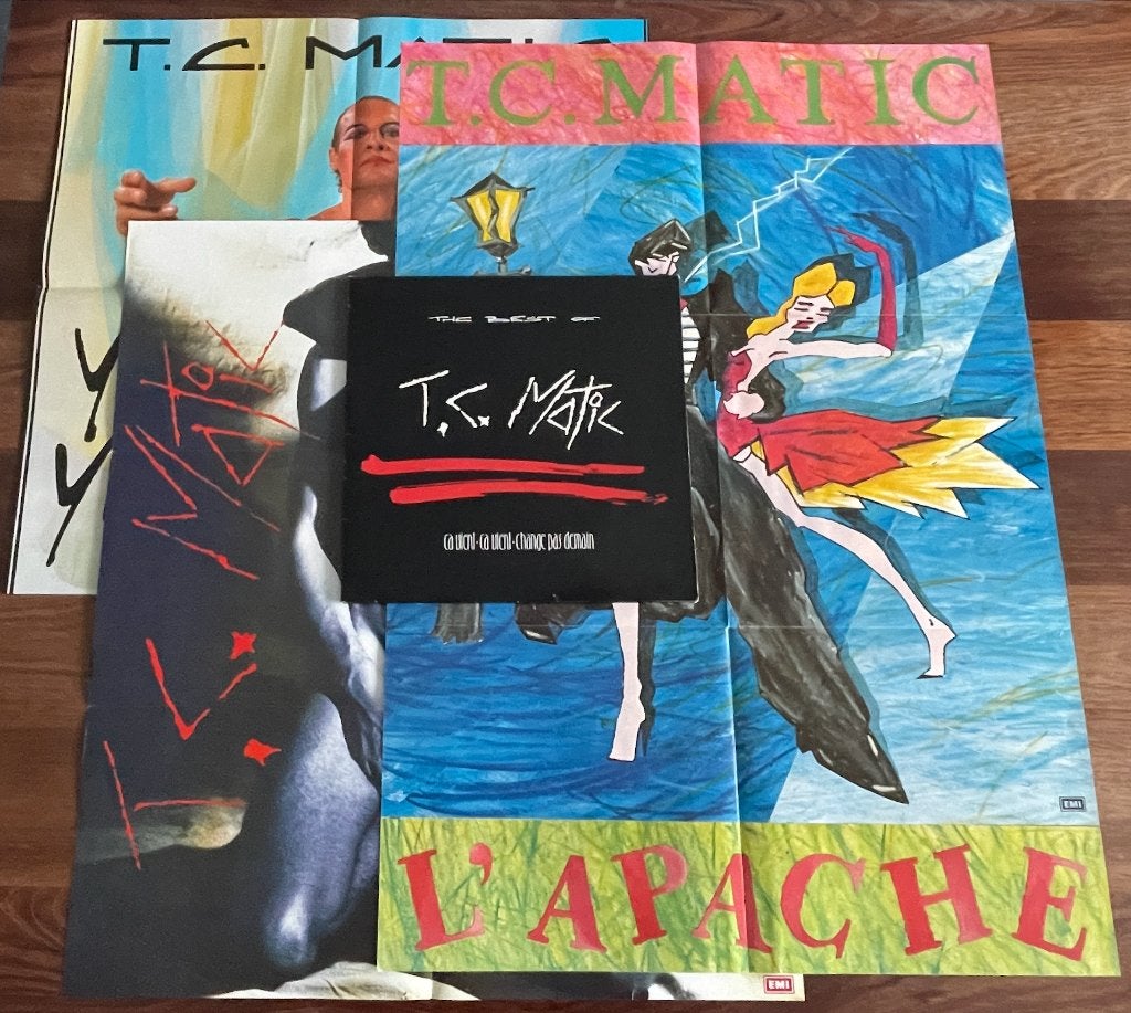 Vinyl LP T.C. TC Matic The Best Of LtdEdt inclusief 3POSTERS, Gebruikt, Pop, Ophalen of Verzenden, 12 inch