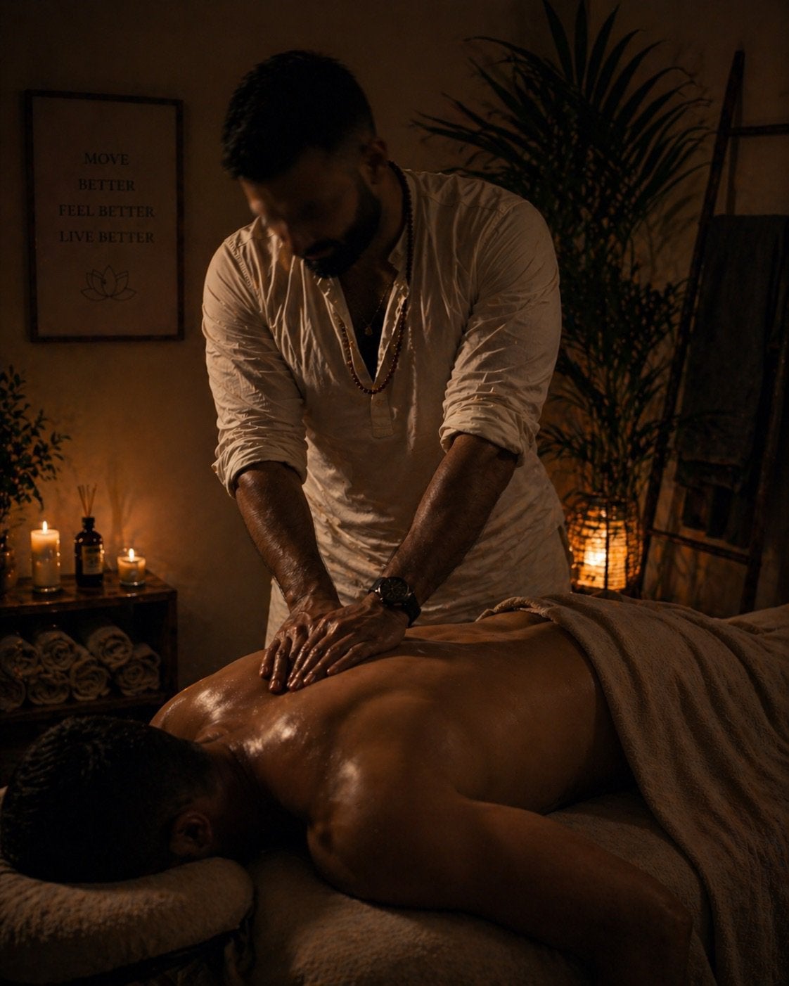 Relaxmassage, Stoelmassage