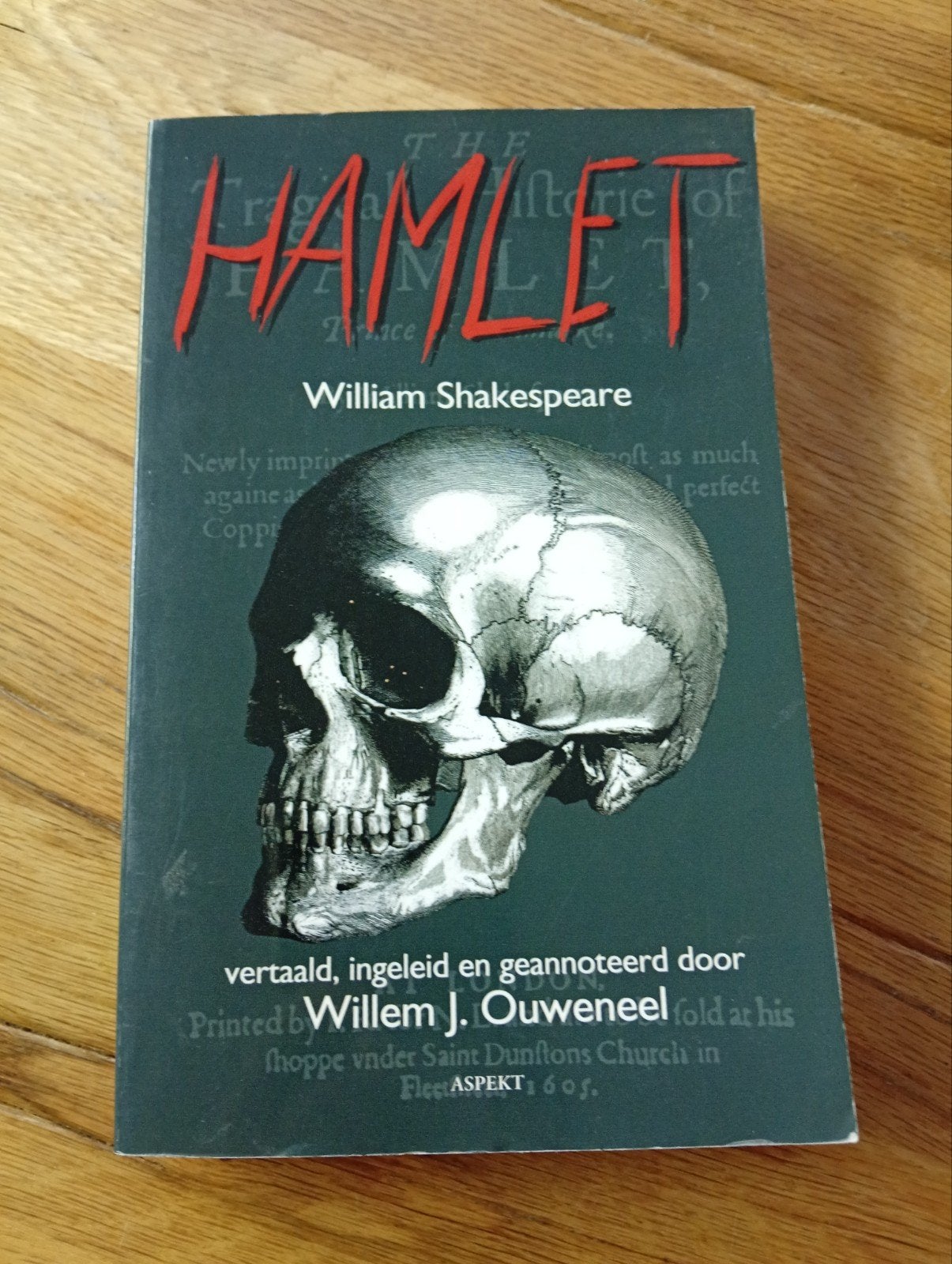 Hamlet - William Shakespeare (W.J. Ouweneel), Gelezen, Ophalen of Verzenden, Nederland, William Shakespeare