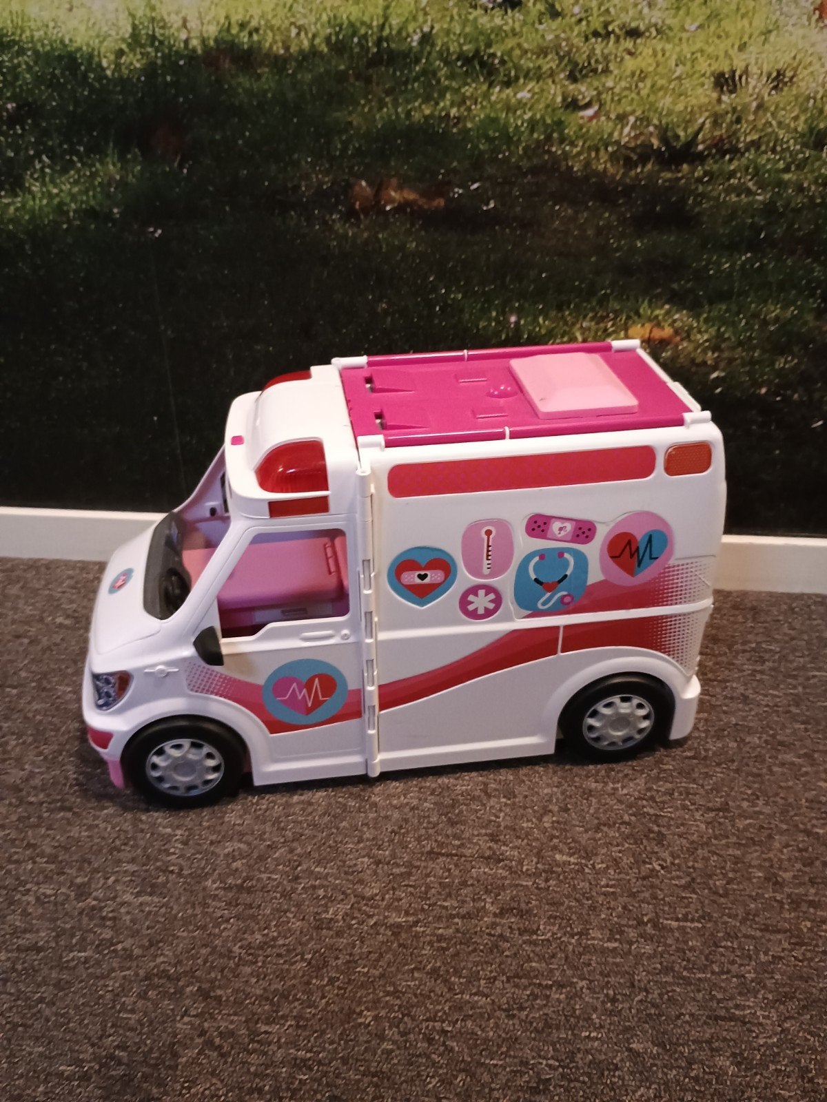 Barbie Ambulance, Ophalen of Verzenden, Gebruikt