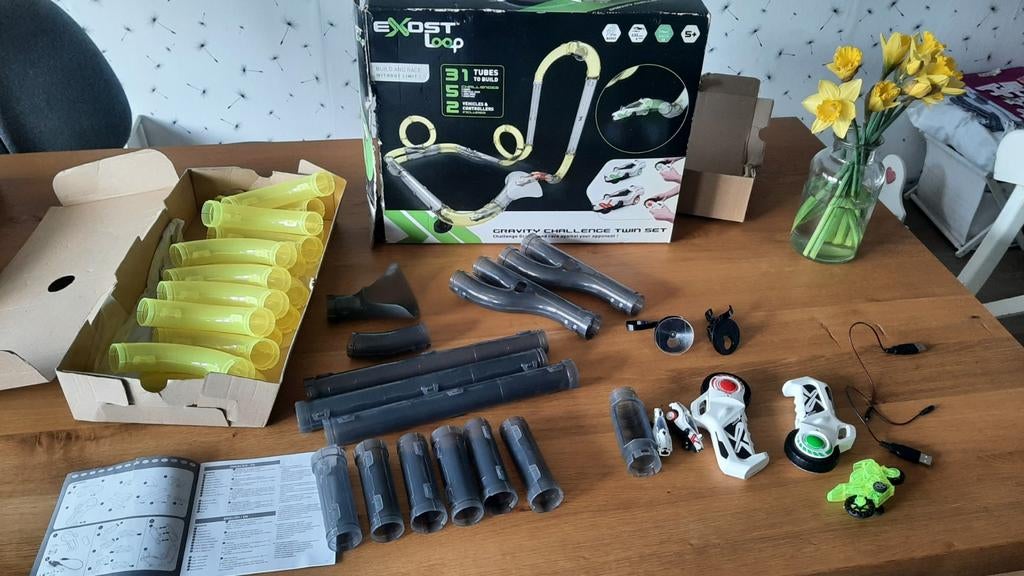 Exost Loop Gravity Challenge Twin Race set  ZGAN, Kinderen en Baby's, Speelgoed | Racebanen, Ophalen of Verzenden