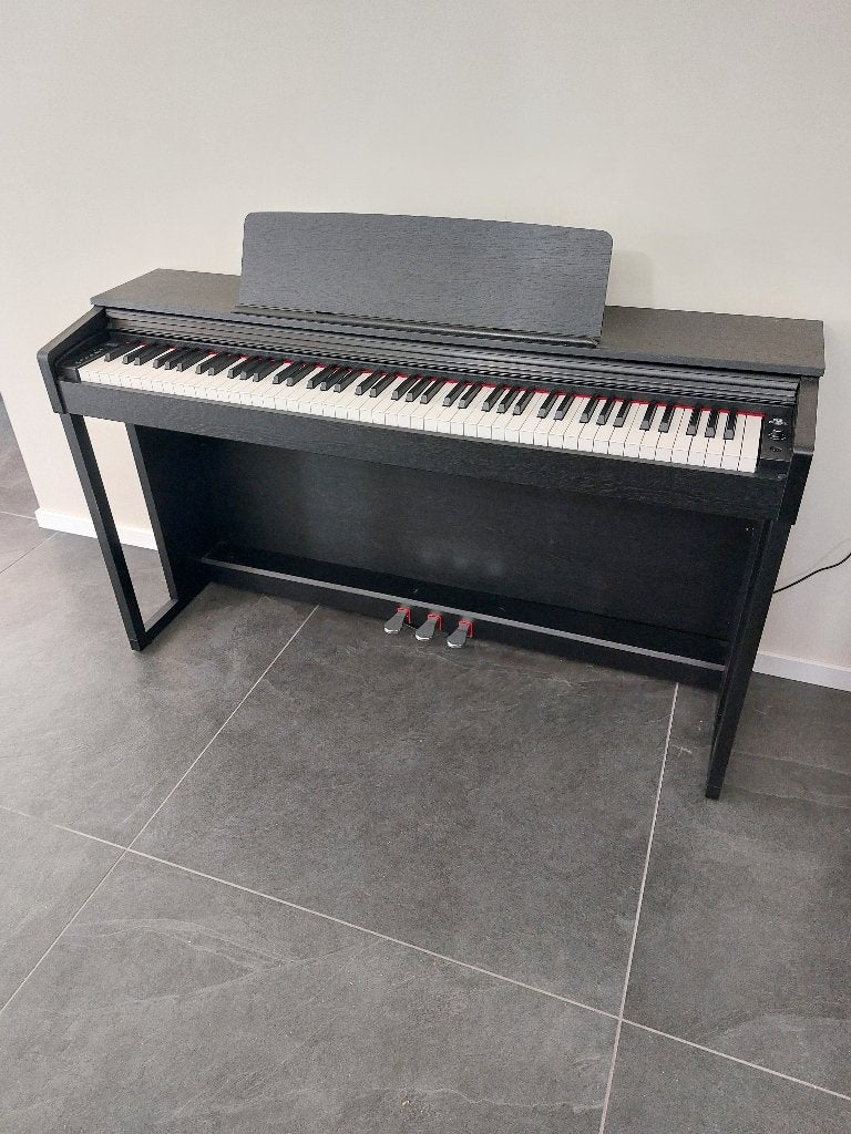 Fazley piano, nog geen jaar oud, Ophalen, Zwart, Digitaal, Zo goed als nieuw