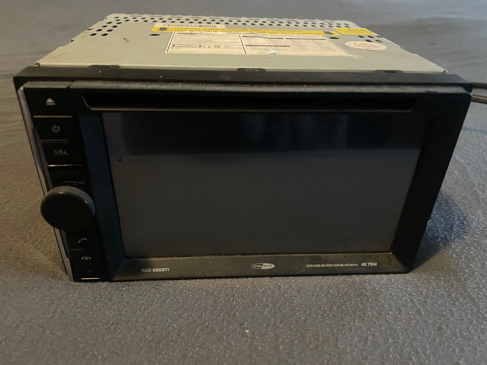 Caliber autoradio rrd 885bti met bluetooth, 2 din scherm cd, Auto diversen, Ophalen of Verzenden, Zo goed als nieuw