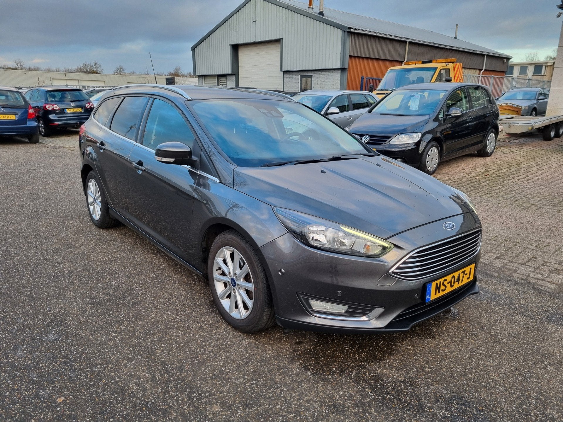 Ford Focus Wagon 1.5 TDCI Titanium Clima! Navi! Bj:2016, Auto's, Ford, Gebruikt, 4 cilinders, 120 pk, Te koop